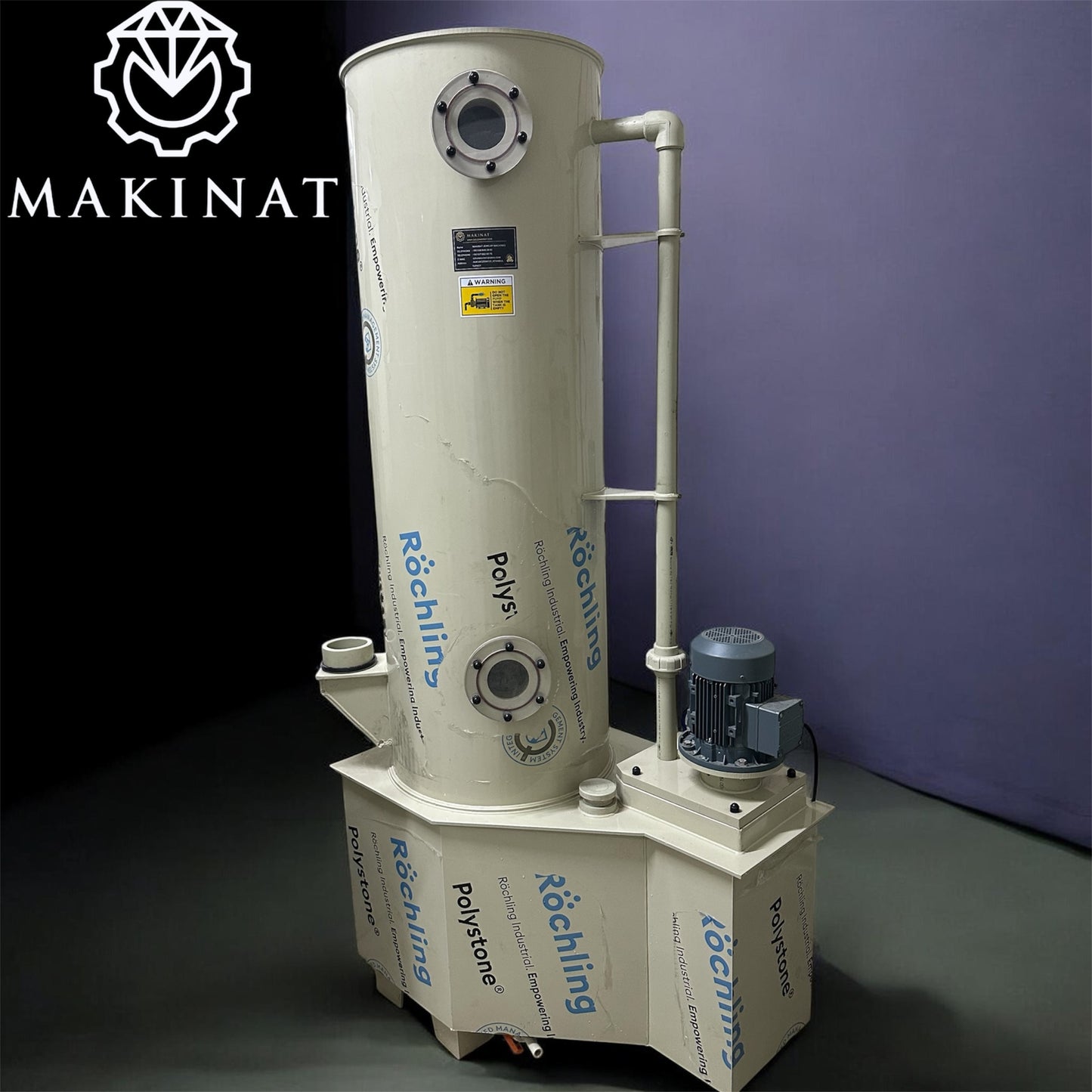 فلتر دخان الأسيد بنظام المطر لورش الصياغة